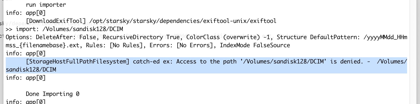 Access to Path is denied